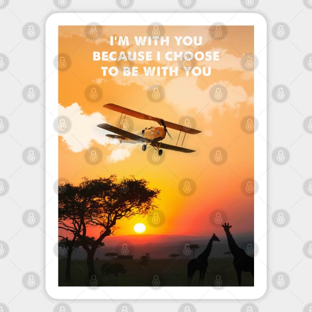 Out of Africa movie Magnet by 2ToastDesign